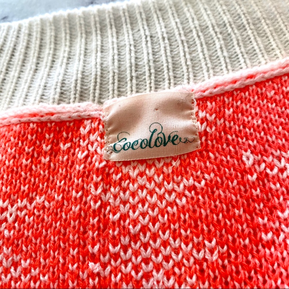 C O C O L O V E : Tribal Printed Knit Duater - image 4